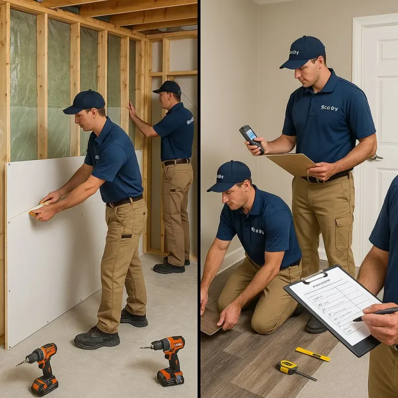 Repairs and Reconstruction process in Warsaw, VA